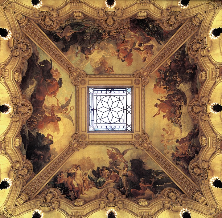 Pils, Ceiling of Grand Staircase