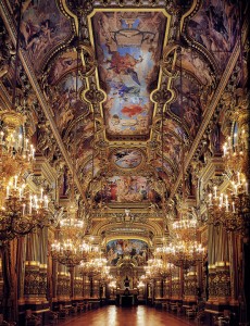 The Grand Foyer looking toward the east. . .