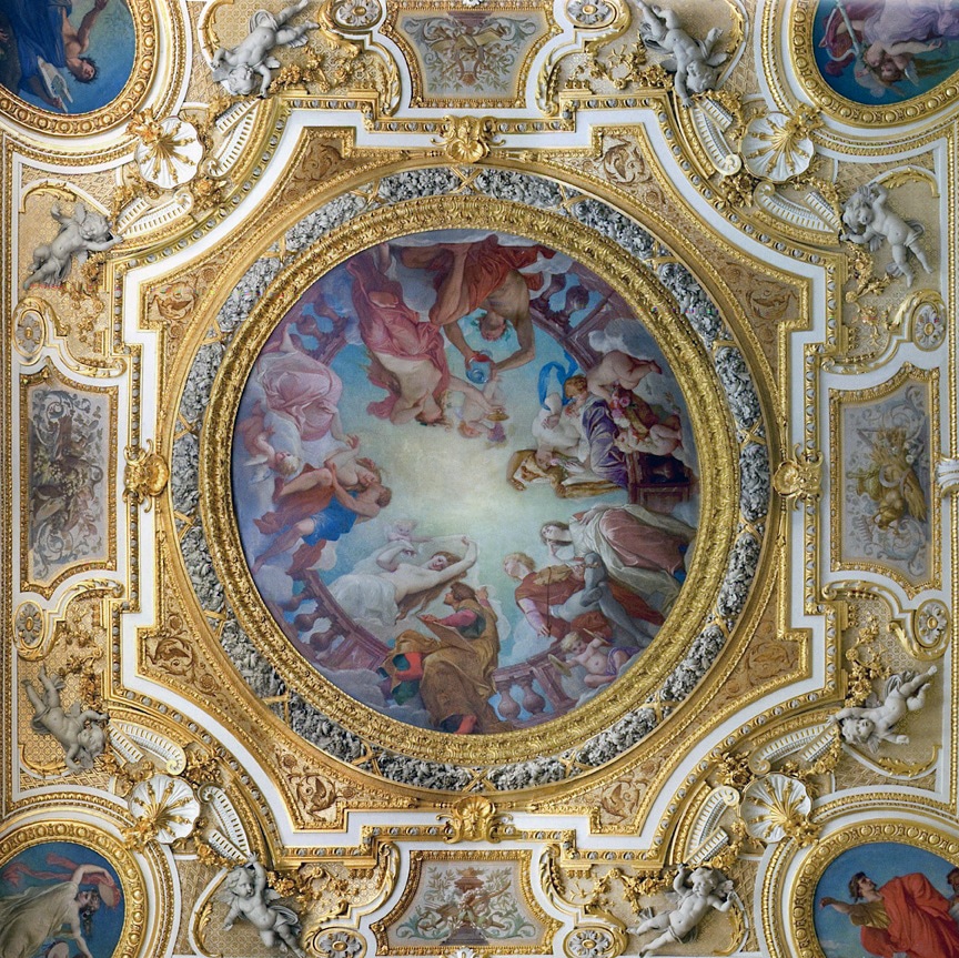 Cabanel, Pereire Ceiling, Allegory of the Five Senses
