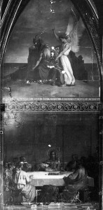 Saint John on Patmos, Last Supper St. Severin